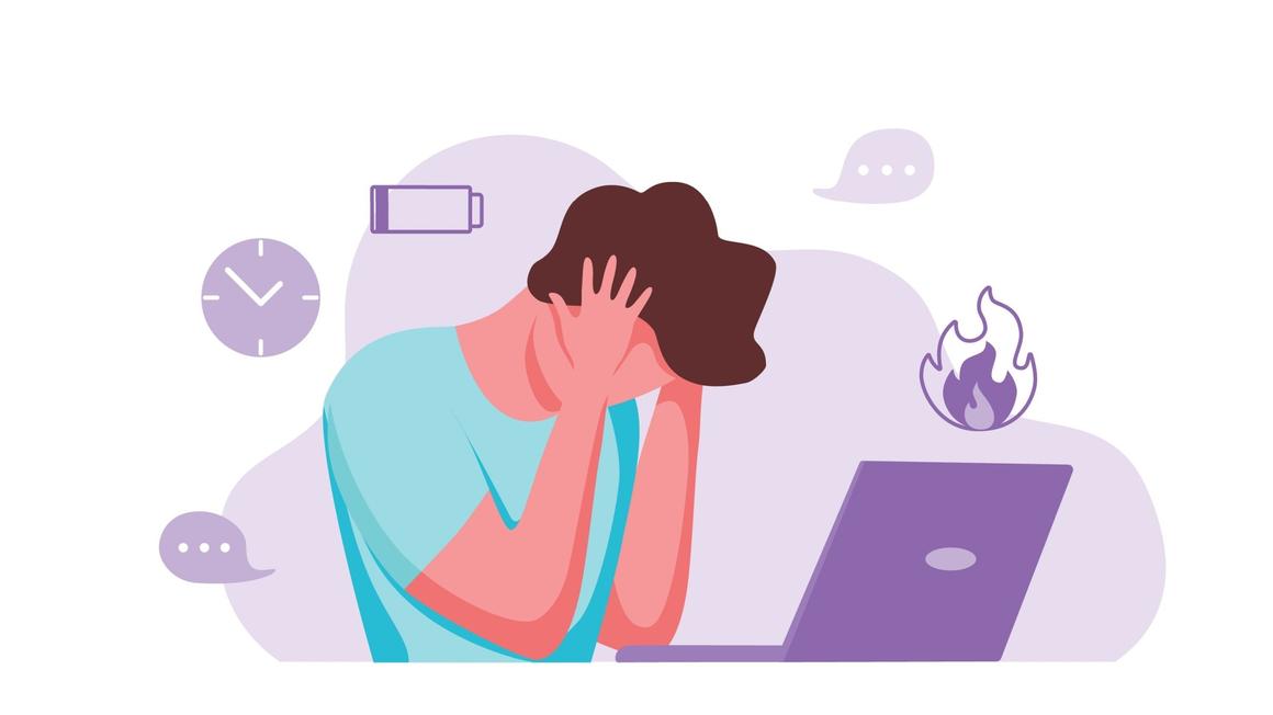 Was ist berufliches Burnout und was kann man tun, wenn man “ausgebrannt” ist?