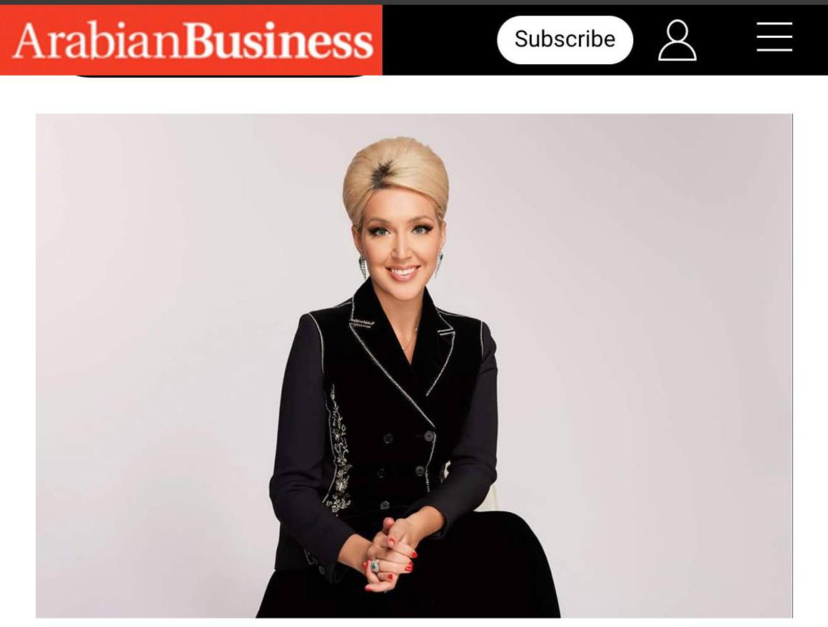 Arabian Business: ¡Mila Semeshkina en el top de líderes que están cambiando el Medio Oriente!